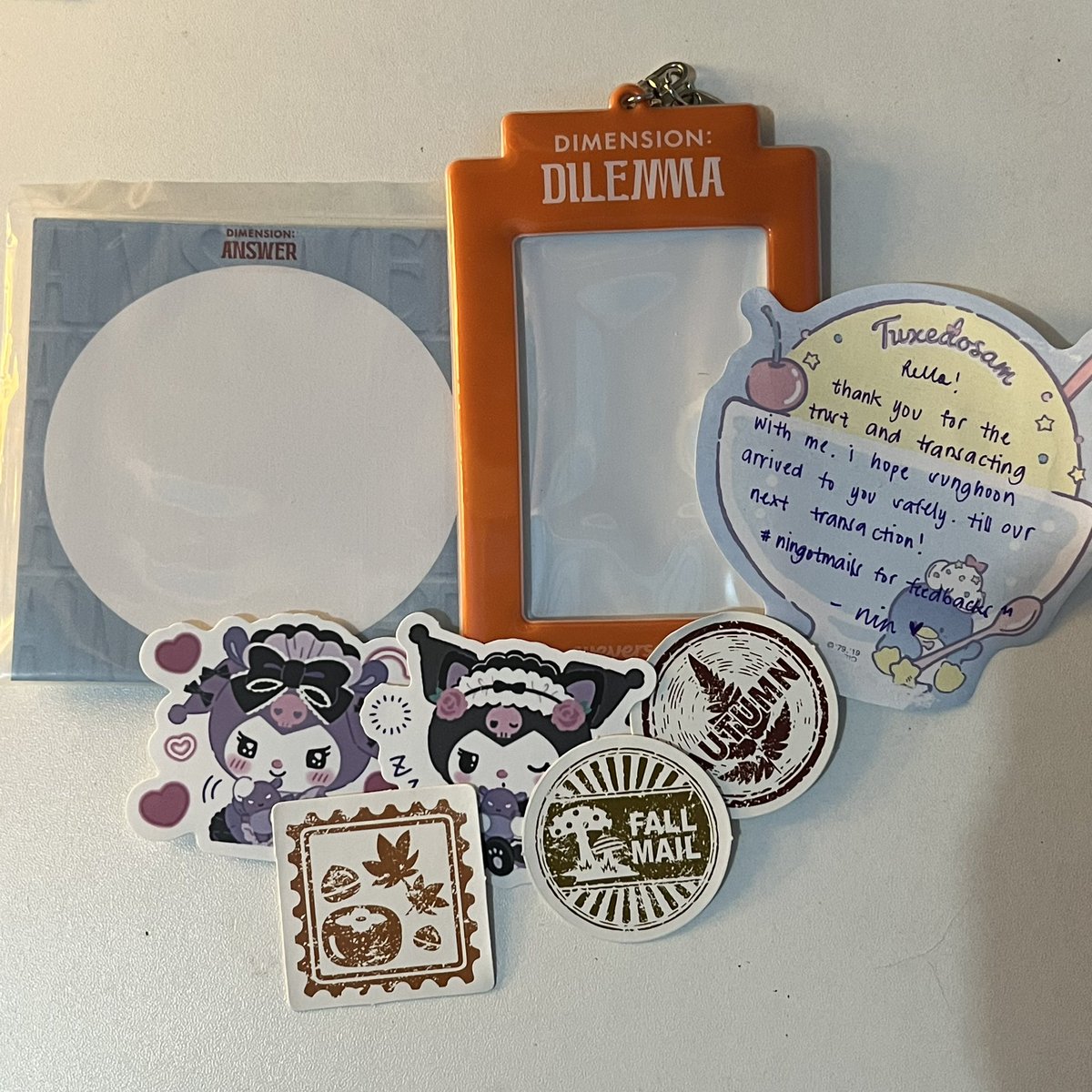 scarletstrx's tweet photo. ʕ•́ᴥ•̀ʔっ♡ #scarxhappymails
Got this set for ₱250🌷 Sobrang steal price na so di na ako nag expect sa freebie🥹 AHHHHH thank you so much Niña for being patient with me, till next time💗
#ningotmails ♡ https://t.co/8QcXp0odK2