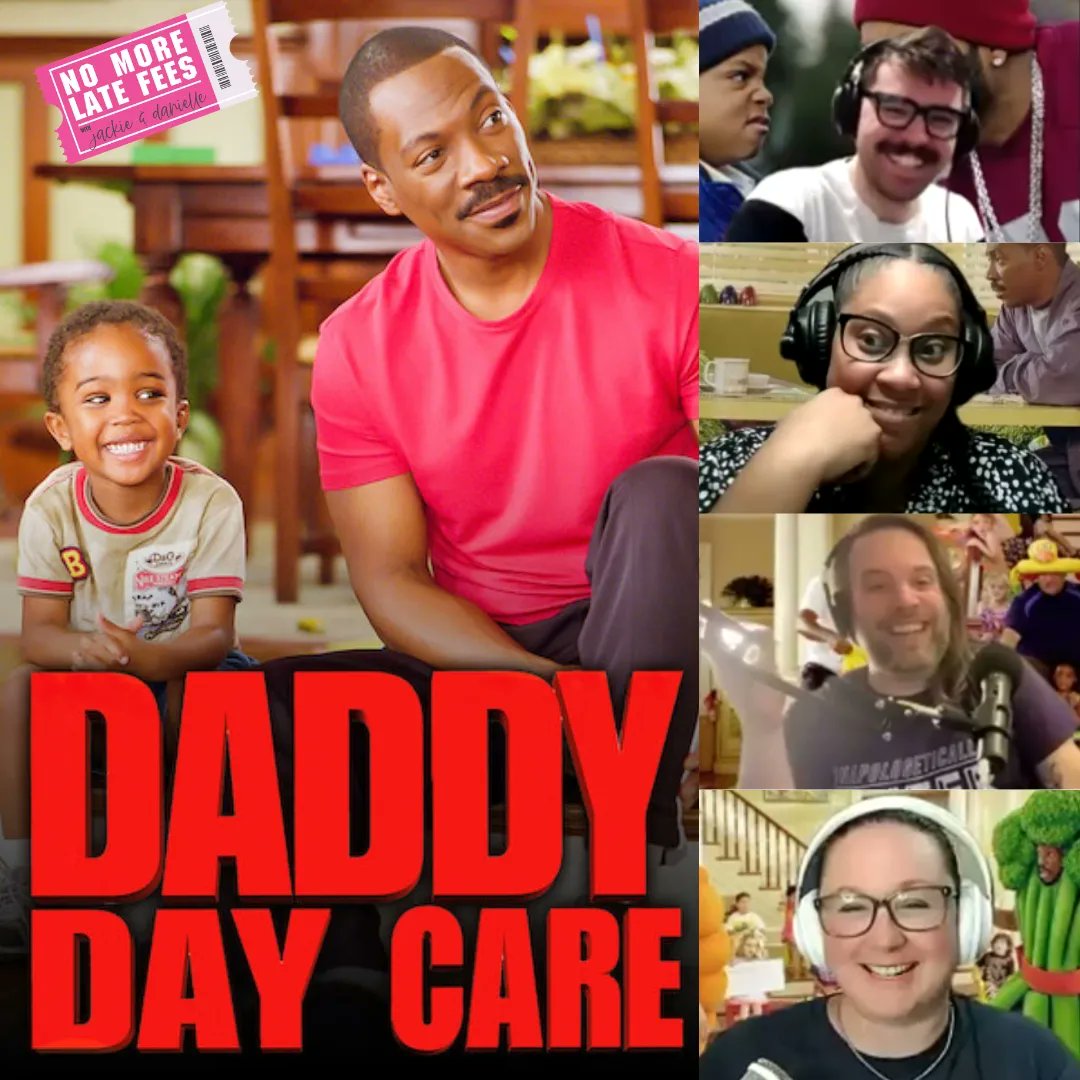 NoMoreLateFees's tweet photo. Celebrating the 20th anniversary of the Eddie Murphy comedy Daddy Day Care with our amazing pals from @RottenTreasure! https://t.co/SAMKNw8GaM https://t.co/Ve8Yh3whq7