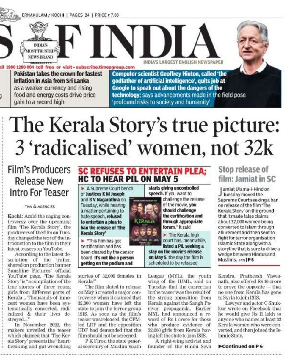 orgasamist's tweet photo. Kudos to Malayalis accross the world in social media who made this happen

Out of 32k women who got converted &amp;went to join ISIS, 31,997 were brought back to Kerala now in a single day via Air Kerala by sanghis😆

Don't mess with Malayalis you northi sanghis 😎 https://t.co/ziHbQ1Vth2