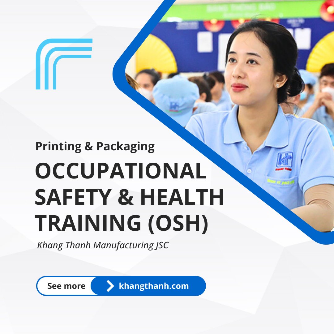 housepackaging's tweet photo. 🔒 Safety is one of our core values at Khang Thanh, which is why we organized Occupational Safety and Health (OSH) training for over 200 employees.

See more: https://t.co/cddcRyVM0N

#KhangThanh #HouseOfPackaging #VietnamPackaging https://t.co/fHKU0g9uBP