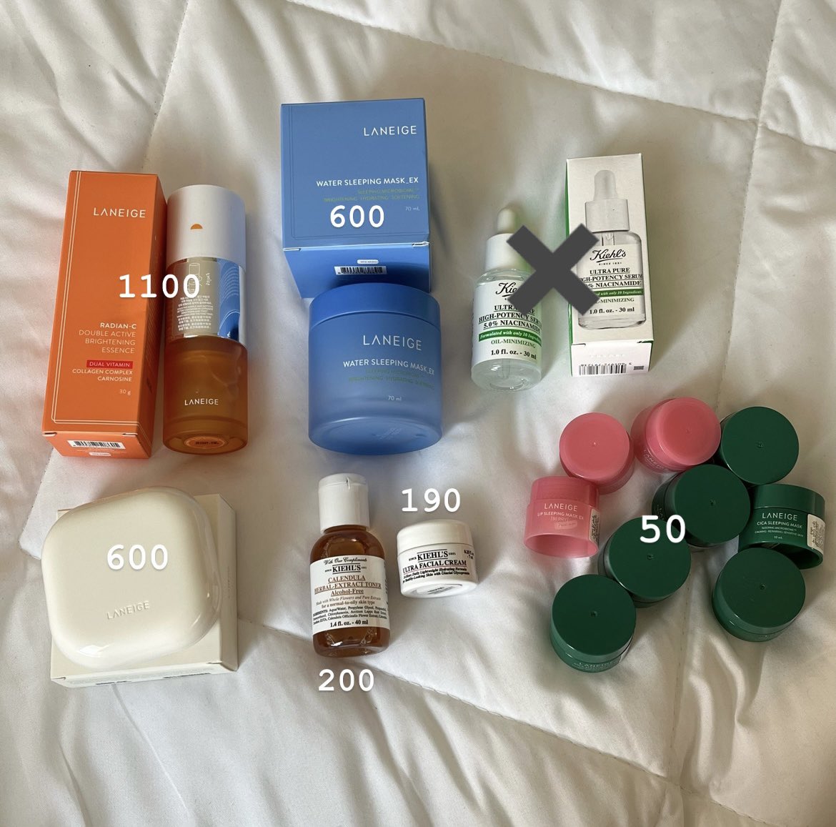 jellyyeol's tweet photo. ส่งต่อสกินแคร์ skincare
laneige kiehl’s🥣♡
📬 ยอด 150 ขึ้นไป ส่งฟรีค้าบ
ทุกชิ้นคือของใหม่ ไม่เคยแกะ แท้ 100%
#ส่งต่อคสอ #ส่งต่อเครื่องสําอางค์ #ส่งต่อเครื่องสําอาง #ส่งต่อลิป #ส่งต่อลิปสติก #ส่งต่อกระเป๋า #ส่งต่อสกินแคร์  #ส่งต่อสกินแคร์มือ2 #ส่งต่อเสื้อผ้า #ส่งต่อเสื้อผ้ามือ2 https://t.co/tTrvMqxop5