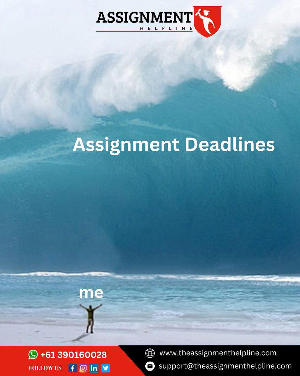 _the_assignment's tweet image. Are you also worried about #meeting the #deadlines of the assigned assignment? Now you no more need to.
Connect now! theassignmenthelpline.com
#assignmnethelp #assignmnethelpuk #assignmnethelponline #assignmnethelpaustralia #deadline #meeting #afordableprice #afordableprices