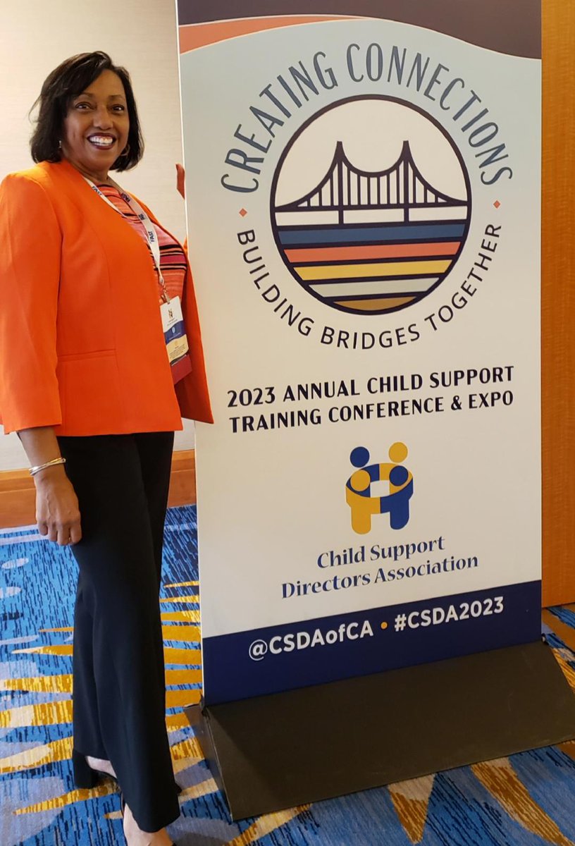 SaritaMaybin's tweet photo. So nice to be invited back as a keynote speaker for the California Child Support Directors Association conference!  Originally keynoted the 2014 conference. (#CSDA2023 pictured here.)
#keynotespeaker
#worktogetherbetter https://t.co/d7lIhFiZsV