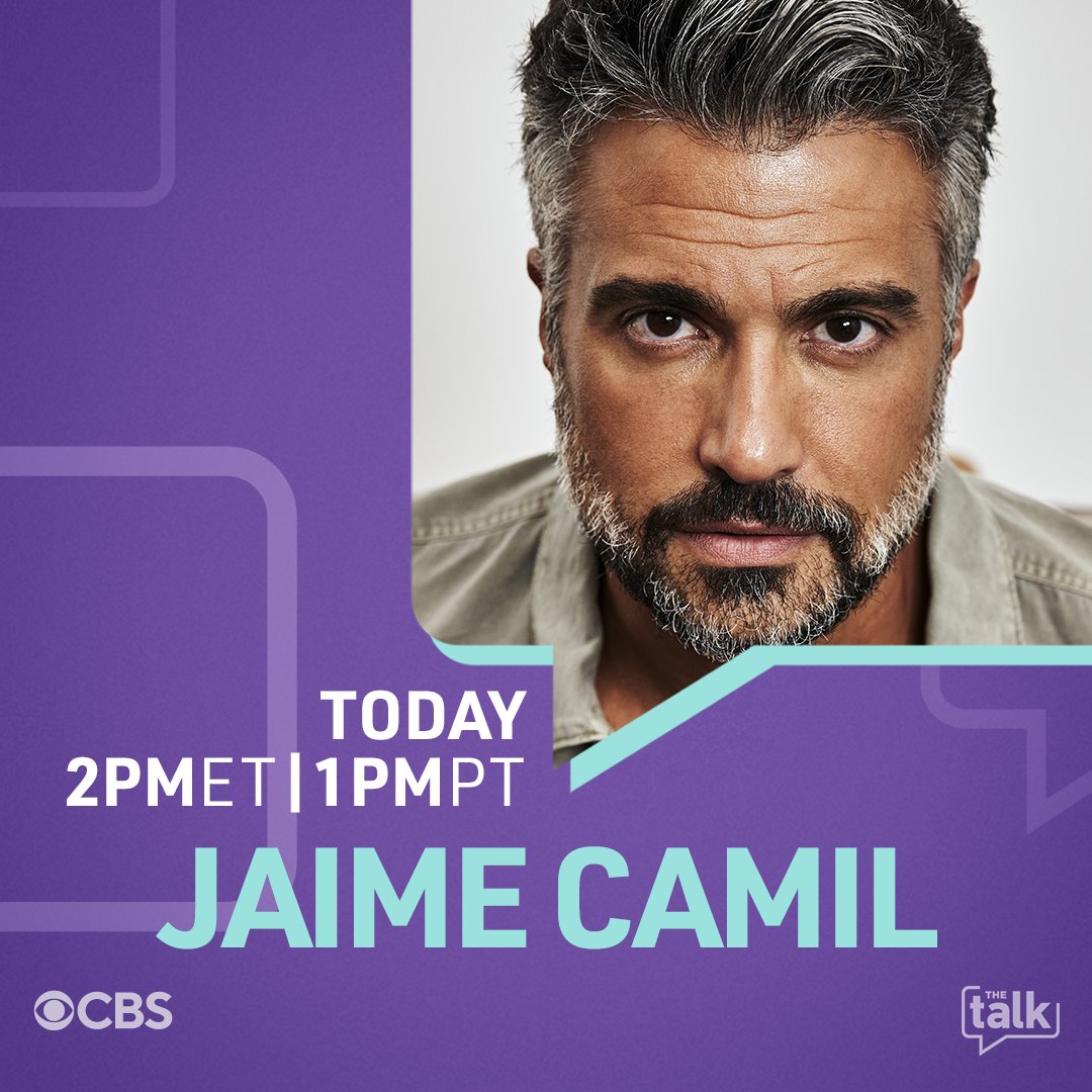 TheTalkCBS's tweet photo. Then we have our dear friend @jaimecamil bringing the fun!👏 https://t.co/EExx0K13YO