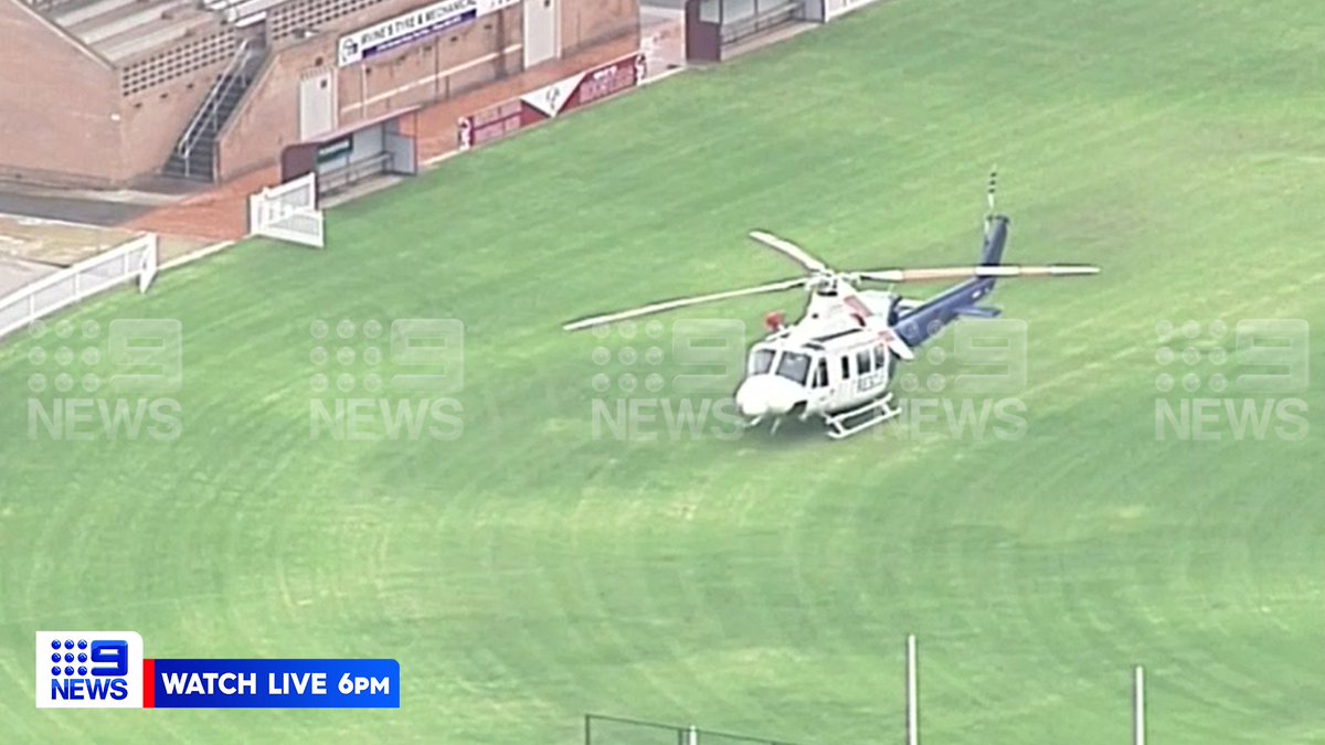 9NewsAdel's tweet photo. #DEVELOPING: Emergency services have rushed two police officers to hospital, after they were reportedly stabbed during a high-risk incident at Crystal Brook.

It's understood an offender may have been shot dead at the scene. #9News https://t.co/UOHD38jtQ4