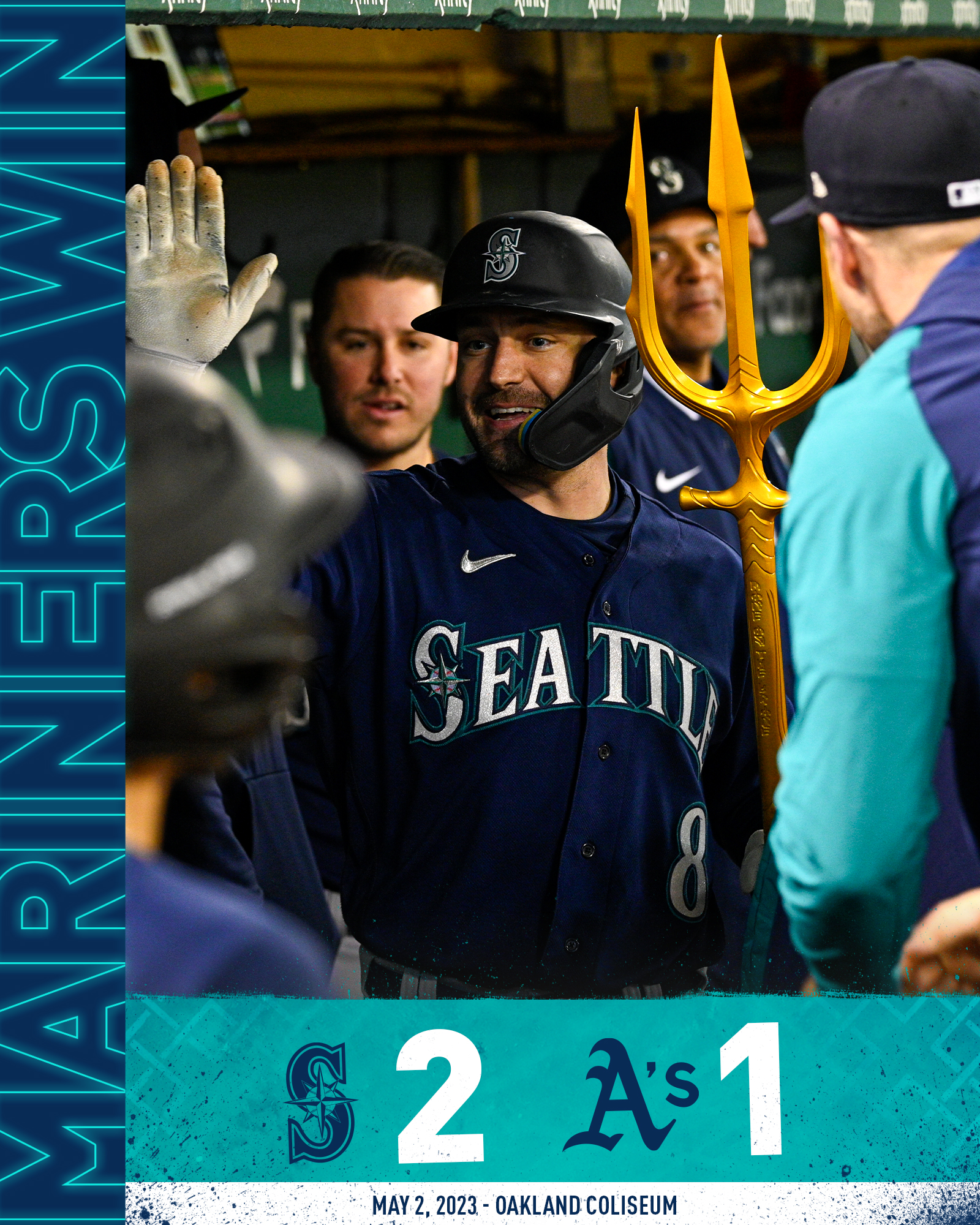 Seattle Mariners on X: Series 🔱on! #SeaUsRise  / X