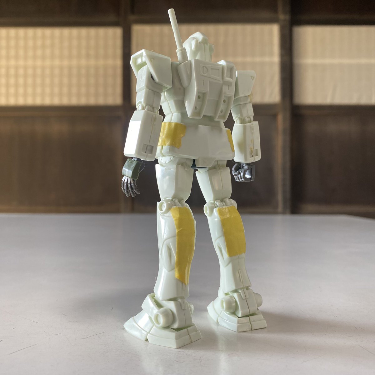 ImaizumTakaYUKI's tweet photo. 1/144 旧キットジムIIを作っています。

#ジムII
#GMII
#RMS179
#RGM79R
#ガンプラ
#GUNPLA
#旧キット
#当時ものキット
#みんな大好きジム
#なかなか完成しません
#GWはガンプラウィーク https://t.co/YI6Yzky0Od