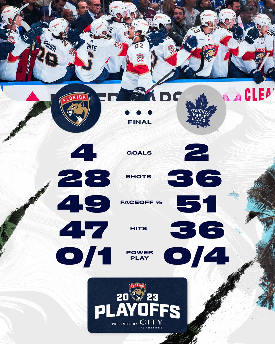FlaPanthers's tweet photo. 📈 from the dub: https://t.co/IllN5rSK13