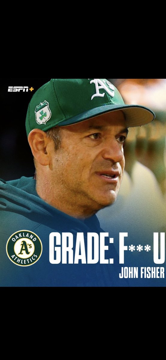 DavBoy49's tweet photo. @Athletics #JohnFisher #Selll #Athletics @DaveKaval https://t.co/GlNGn6T0DF