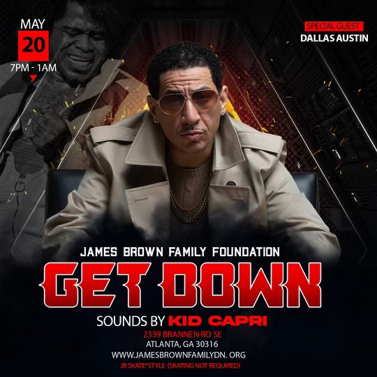 JamesBrownGirl's tweet photo. I am sure that my grandparents, Joe and Suzi Brown, had no idea what their child would become. A young black couple from the segregated south gave way to a spirit who forever lives. Happy Heavenly 90th dad. Join our family on May 6Th in Augusta, GA and May 20th in Atlanta. https://t.co/ICLFq6gM1S