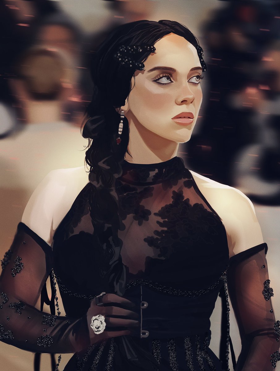Billie at the Met Gala #BillieEilish #MetGala2023  #digitalart