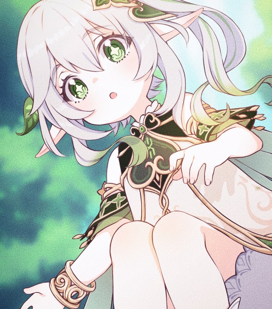 ナヒーダ(原神) 「⢀⡤⣄⡀⠀⠀⠀⠀⠀⠀⠀⠀⠀⠀⠀⠀ ⢠⡏⠀⠀⠳⡄⠀⠀⠀⠀⠀   ⣀⣀⣀⠀⠀⠀  ⢸」|moyashiさんのイラスト