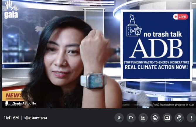 RawYoginiSonia's tweet photo. #NoTimeToWaste
Time is running out! Stop fueling the climate crisis! @ADB_HQ move away from incinerators, invest instead in #ZeroWaste.
#LaborDay #NoTrashTalkADB #NoTimeToWaste #ProtectionNotPollution #BurnNot #ADBAnnualMeeting #ADBIncheon @ZeroWasteAsia https://t.co/tCcaEePbFP