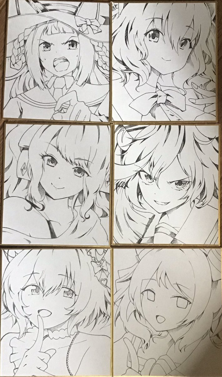 2日前になりましたが、5月5日の #ダービーガールズ9 の告知とお品書きです。 今まで出した本と、この令和の世にラミカを持っていきます。 色紙の方も色をつけて持っていくつもりですので、よろしくお願いします〜! 売り子さんは壱瑠さん(@ichiru_02)のアイネスが来てくれます、楽しみですね…!!