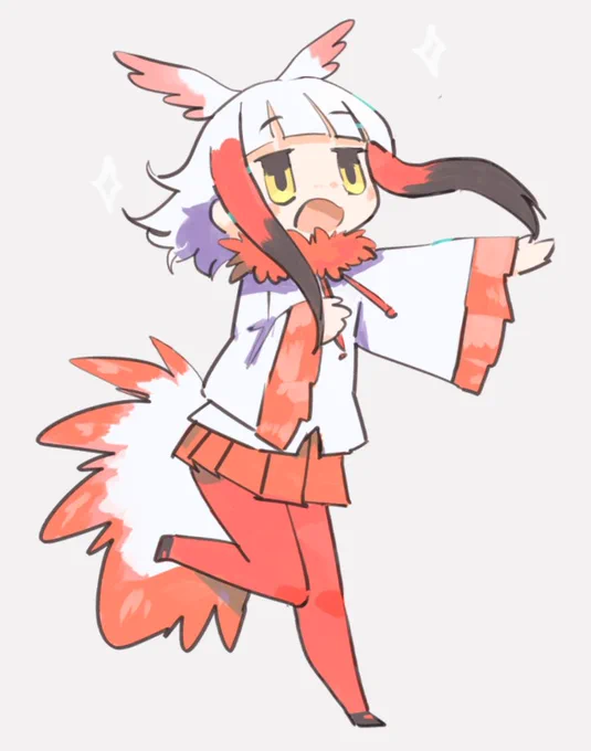 トキ  #けものフレンズ
