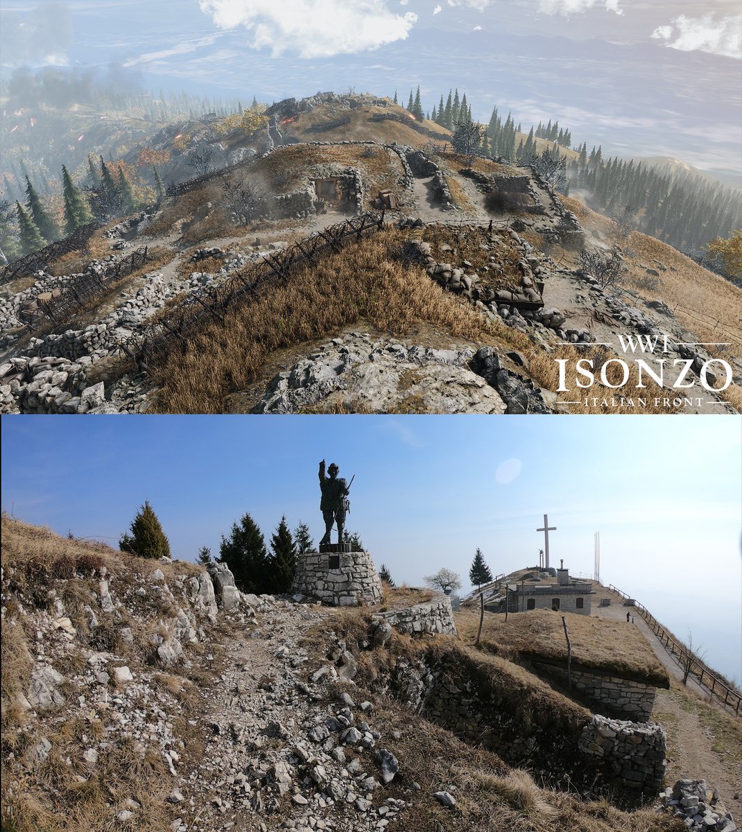 Get ready to storm the peaks! Isonzo's latest expansion map is almost here, and it's taking us to the iconic Grappa peak. Take on the rugged terrain of the Italian Alps in this adrenaline-fueled adventure. #Isonzo #Grappa #gaming #FPS #ItalianAlps #expansionpack