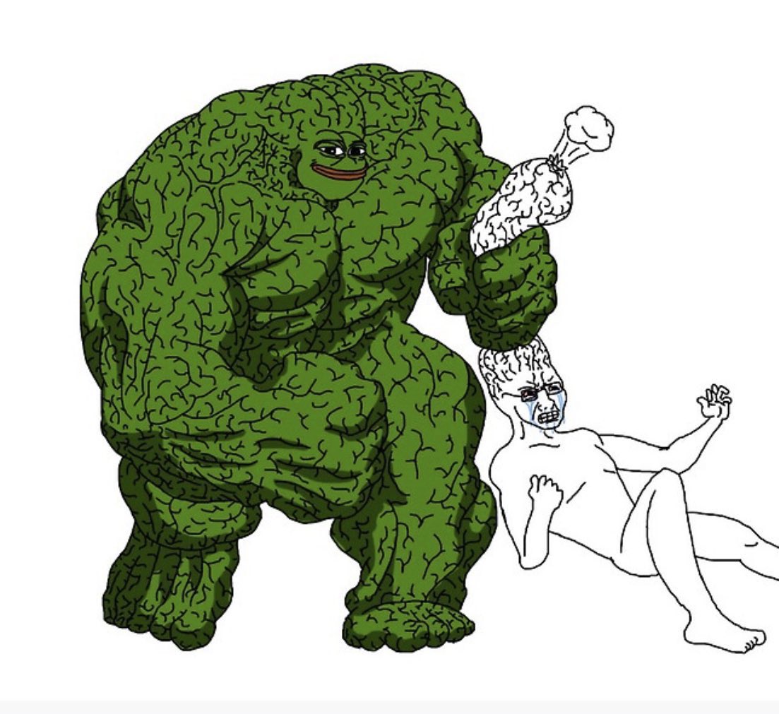 SMASHerc20's tweet photo. $PEPE HULK is going to $SMASH the crypto market 

All you have to do is $WAIT 

$WOJAK is getting hammered 👊 💥

#crypto #memes #ETH #btc https://t.co/wUIJI8XHrW