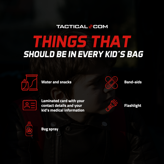 Who says prepping is just for grown-ups? It's never too early to gear your kids up for success. 

A bug spray, whistle, and a tasty fruit cup can make all the difference in your little one's next adventure!

Discover top EDC must-haves for kiddos here: bit.ly/3ViP9mh