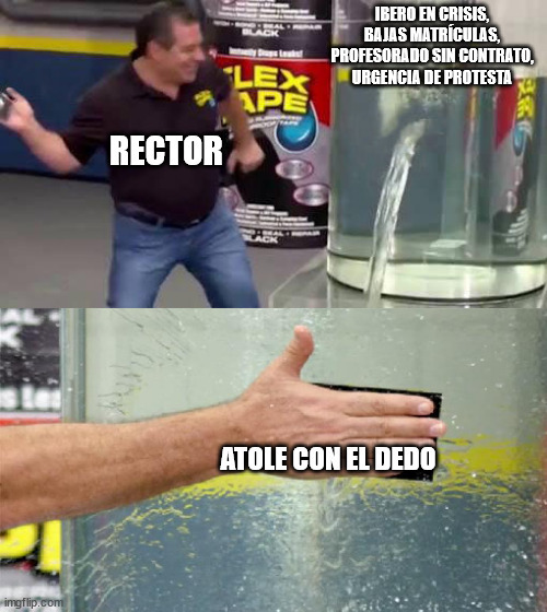 ¿Se desconoce la asimetría de poder y las dinámicas para neutralizar la protesta? Quienes venimos de las bases, las luchas de a pie y de las periferias, identificamos cuando se hace el gatopardo: "Cambiar para que nada cambie" No hay diálogo cuando hay jerarquías #IberoElitista