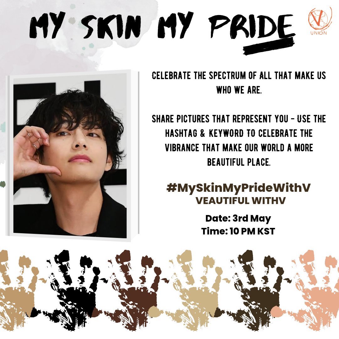 VGlobalUnion's tweet photo. ✨️ Taehyung is always warmly embracing to all, nurturing self-love with his own confidence &amp; strong sense of self 💜 Join this celebration of natural beauty &amp; share your story or inspiration in your journey of loving yourself as we appreciate all that makes our world beautiful! https://t.co/3i403hU9g0