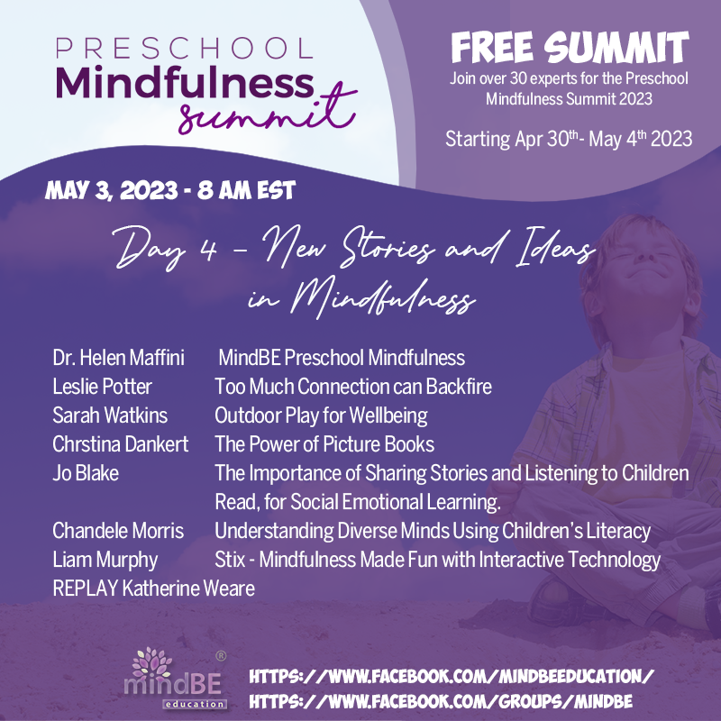 mindBEedu's tweet image. It&apos;s Day 4 of our Preschool Mindfulness Summit!
You can still watch Day 3 here
mindbeeducation.vipmembervault.com/products/units…
#PreschoolMindfulnessSummit2023 #MindfulnessForKids #MindfulLearning #MindfulEducation #PreschoolEducation #MindfulParenting #MindfulTeaching #DrHelenMaffini #MindBEducation
