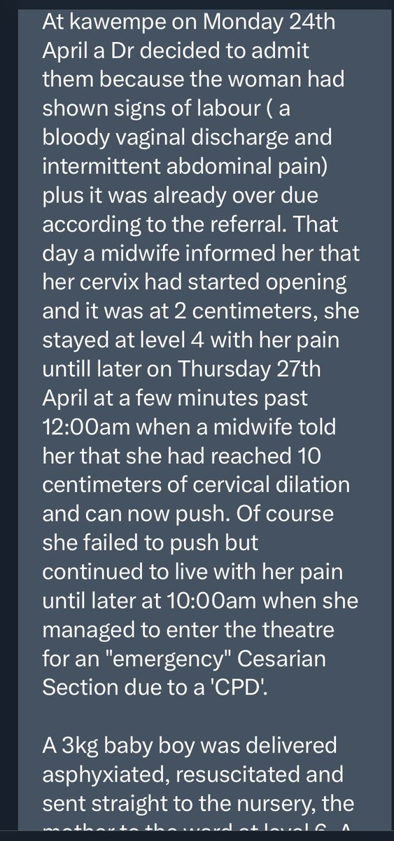 SpireJim's tweet photo. A health worker’s testimony about a tragedy at Kawempe hospital, and some recommendations 
#UgandaHealthExhibition https://t.co/IV75vG8fgC