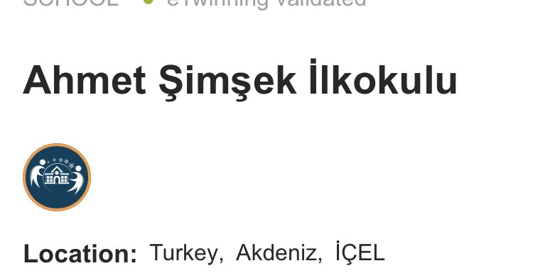 Bizde eTwinning Okulu olduk. <a href="/tretwinning/">eTwinning Türkiye</a> <a href="/MersinMEM/">Mersin İl Millî Eğitim Müdürlüğü</a> <a href="/AdemKoca46/">Adem Koca</a> <a href="/eTwinningMersin/">eTwinning Mersin</a> <a href="/AkdenizilceMem/">Akdeniz İlçe Milli Eğitim Müdürlüğü</a> <a href="/AdemSimsek33/">Adem ŞİMŞEK</a> <a href="/IlkokuluSimsek/">Ahmet Şimşek ilkokulu</a> <a href="/bircankeles/">Bircan Keleş</a> çok teşekkürler