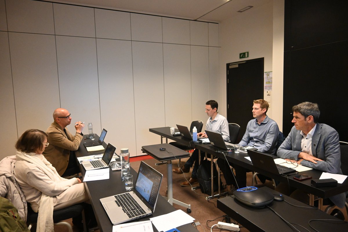FilipLefebre's tweet photo. As #DestinE partner @VITObelgium develops a tool to assess the impact of extreme heat events on European cities. Last week we had a user community workshop with our users #DGREGIO, pilot city Prague and other stakeholders. Yesterday we had a separate meeting with the city Lisbon. https://t.co/0XRHkATQdG