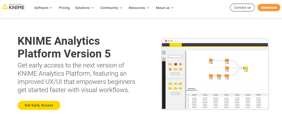 CadiliD's tweet photo. In March 2023, #KNIME launched #Version5 with a modern #UI in preview mode. @JKevinSun gives an intro to the new look&amp;feel of #KNIME #Version5 shoring the new workbench, the new tabs, the Node Repository, the Node Monitor, and much more. Check it out!

https://t.co/im6ZudVaKt https://t.co/QS5zUfgBLA