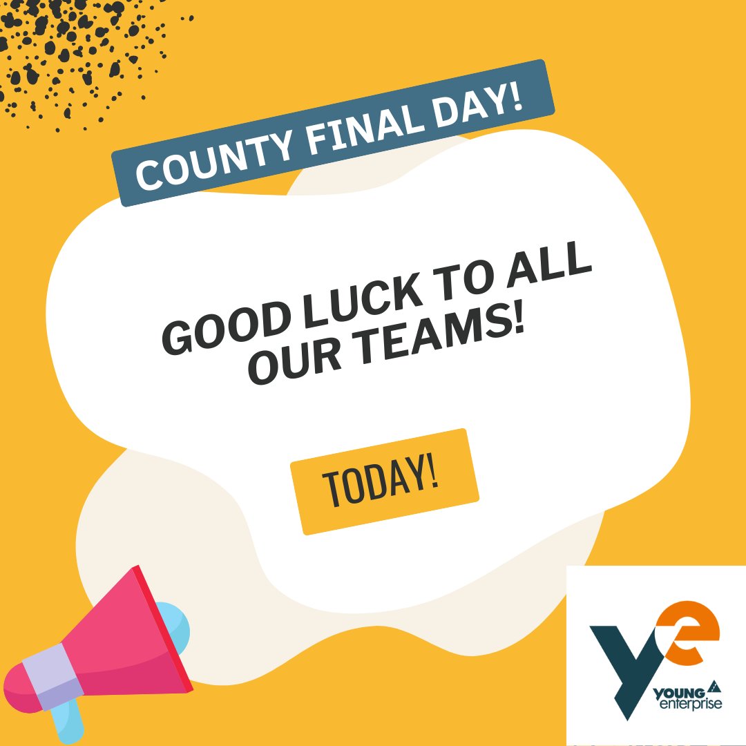 Today is our Devon County Final of The Company Programme. Teams from schools across Devon will be competing to be crowned Devon County Winner. Good luck!

#youngenterprise #yedevon #exeter #devon #schools #business #education #youngbusiness #ilfracombe #plymouth #exetercollege