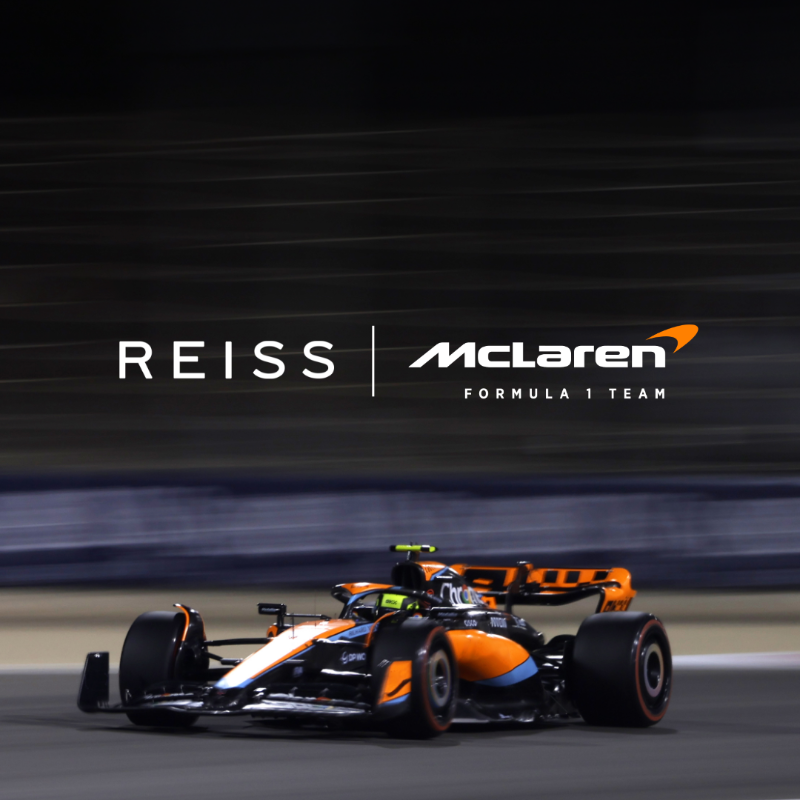 McLarenF1's tweet photo. We are pleased to announce a multi-year partnership with @REISS, the premium British fashion brand, as Official Travel Wear Partner of the McLaren Formula 1 Team.

From this season onwards, our race team will wear bespoke Reiss x McLaren apparel for its travel to all race events.