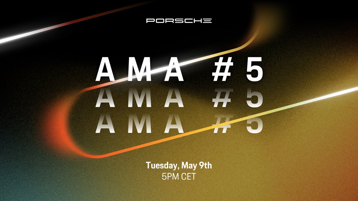 Did someone say #AMA? 📣 In celebration of Customisation Phase 4 opening on May 9th, we are hosting our fifth AMA – this time it's open to the public. 👀 RSVP to hear <a href="/Lars_911/">Lars</a> and @patrickcandoit speak about hood &amp; roof claiming via discord.gg/eth-porsche