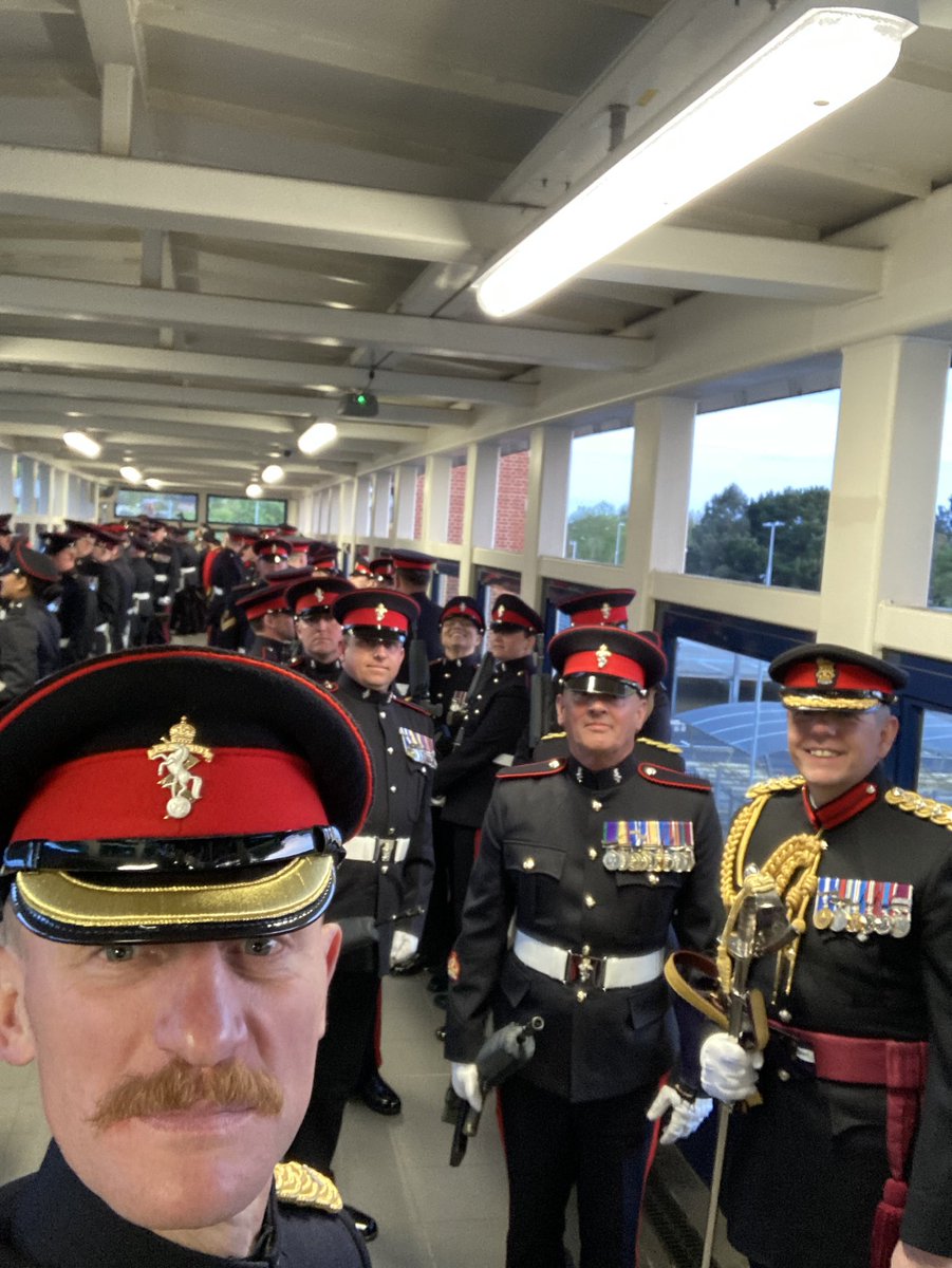 IJasonPhillips's tweet image. 3 days to go and after our overnight rehearsal last night, we take time today to learn lessons and improve foot the big day. 

Fair to say the @Official_REME Team enjoyed testing the plan!

What I will say, is that those Royal Corps of Army Music #RCAM 🎶 folks are amazing!