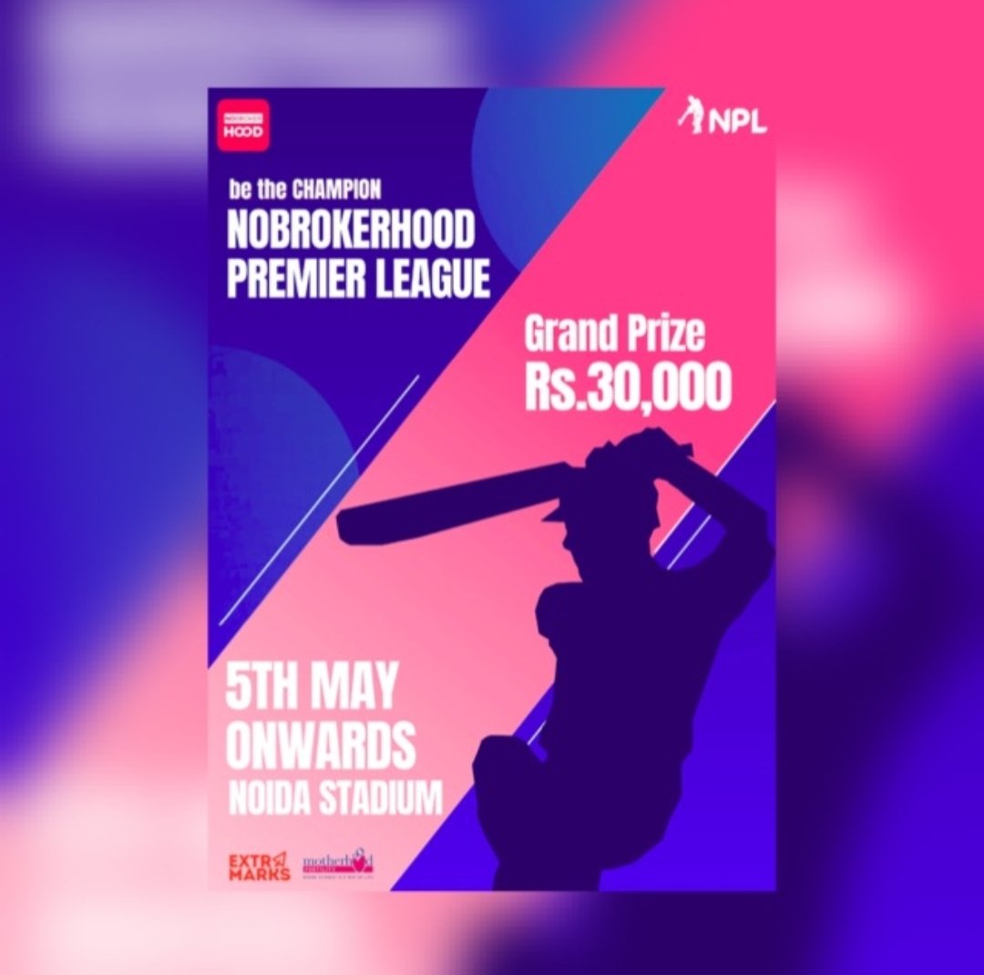 SAIUpvanSociety's tweet photo. Welcome everyone - thanks for your support and participation in 1st NPL series. 

Match Dates 13,14,20,21 May. https://t.co/GTxOZfU9x6