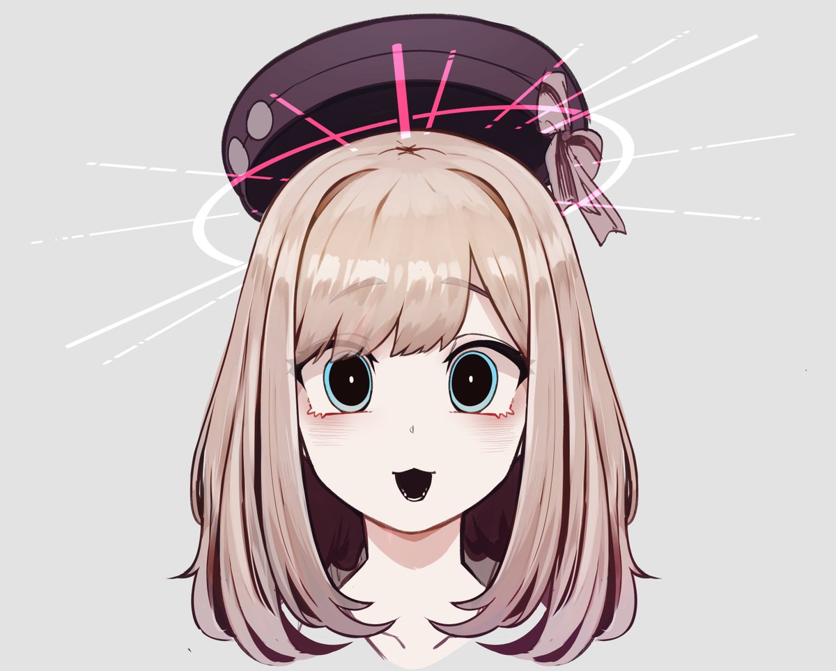 suzuhara lulu 1girl solo hat looking at viewer :3 beret portrait  illustration images
