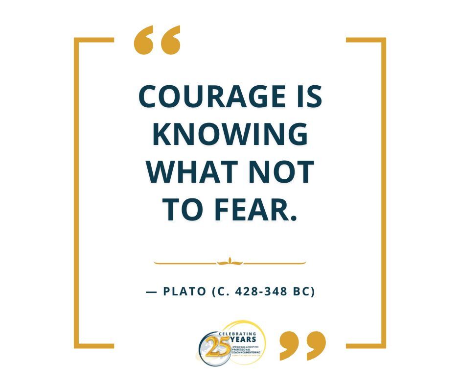 IAPCandM's tweet photo. Courage is knowing what not to fear.

— Plato (c. 428-348 BC) https://t.co/JMxlnHAXjF