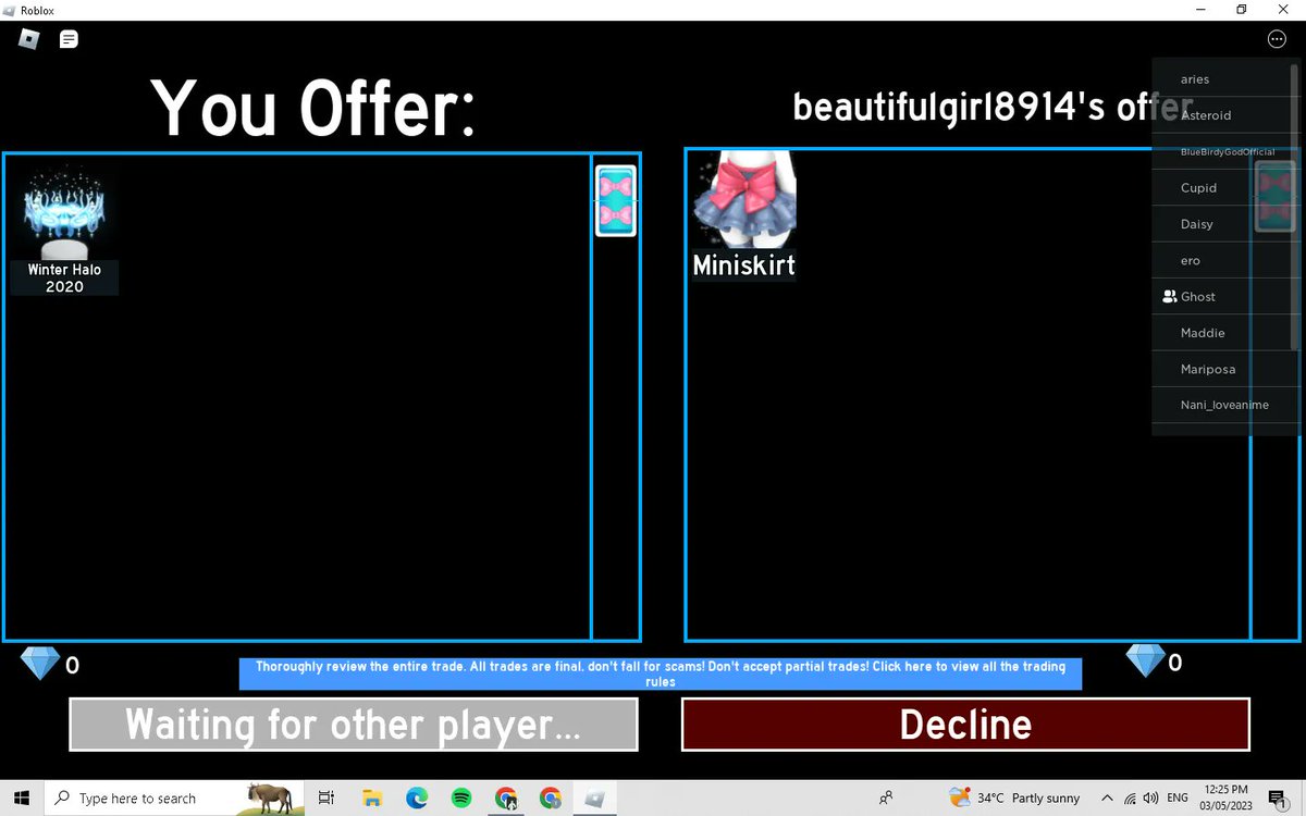 y2kirsh's tweet photo. i opted to go first since they have proofs on their pinned

they used their friend's roblox acc
user is in the image below. https://t.co/wgNp8C7KG3