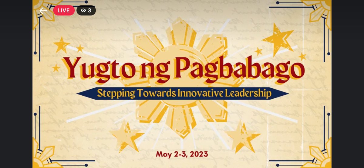 CommerceJournal's tweet photo. HAPPENING NOW: #YugtoNgPagbabago: Stepping Towards Innovative Leadership DAY 2 —headed by
@USTCBASC and @ustcbacomelec, commences on Zoom. The event is hosted by Andrea Sy (2FM2) and Mark Alpas (2M3). https://t.co/s0R49YOtq2