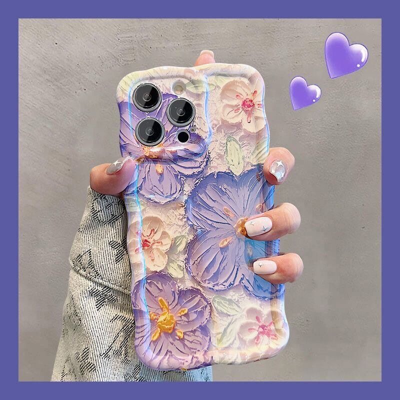 CoCo688888's tweet photo. Excited to share this item from my #etsy shop: Luxury Blu-ray Oil Painting Flowers Phone Case For iPhone 14 13 12 Pro Max Soft TPU Silicone Shockproof Back Cover https://t.co/Ki9xzujWdT https://t.co/wHYgIaMZng