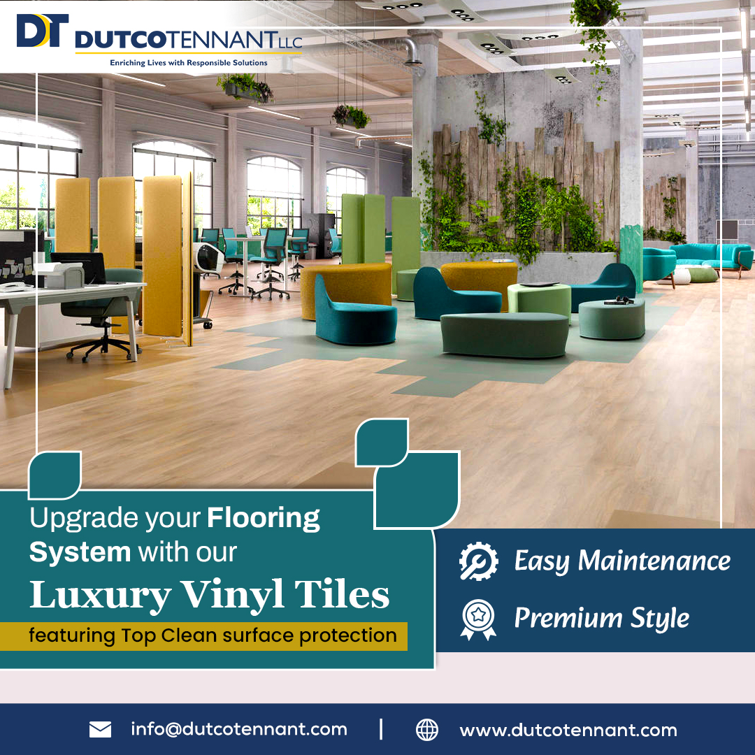 Dutcotennant's tweet photo. Transform your floors with our Luxury #vinyltiles and enjoy the perfect blend of easy maintenance and premium style!
Get to know more at https://t.co/nD54VcHIjR now!
#constructionspecialities #construction #flooringsolutions #vinylflooring #DutcoTennantLLC https://t.co/kfUC3ZpiEN