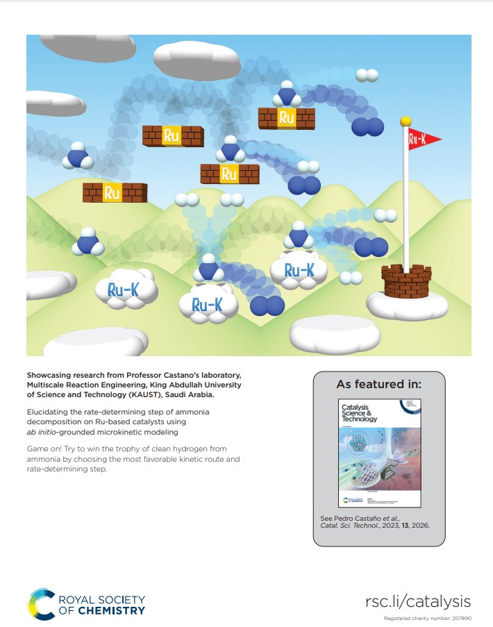 Pedro Castano (@drguara) on Twitter photo Our #publications related to #ammonia decomposition to #hydrogen have been highlighted as covers in <a href="/RSC_ReactionEng/">Reaction Chemistry & Engineering</a> & <a href="/CatalysisSciTec/">Catalysis Sci & Tech</a>. These are joint efforts of <a href="/aramco/">aramco</a> <a href="/adv_cat_mat/">ACM</a> & <a href="/MuRE_group/">Multiscale Reaction Engineering</a>
<a href="/science_ink/">InkScience</a> #JVD <a href="/KAUST_PSE/">KAUST PSE</a> #KAUST #KAUSTresearch #KAUSTchemicalengineering Our #publications related to #ammonia decomposition to #hydrogen have been highlighted as covers in <a href="/RSC_ReactionEng/">Reaction Chemistry & Engineering</a> & <a href="/CatalysisSciTec/">Catalysis Sci & Tech</a>. These are joint efforts of <a href="/aramco/">aramco</a> <a href="/adv_cat_mat/">ACM</a> & <a href="/MuRE_group/">Multiscale Reaction Engineering</a>
<a href="/science_ink/">InkScience</a> #JVD <a href="/KAUST_PSE/">KAUST PSE</a> #KAUST #KAUSTresearch #KAUSTchemicalengineering