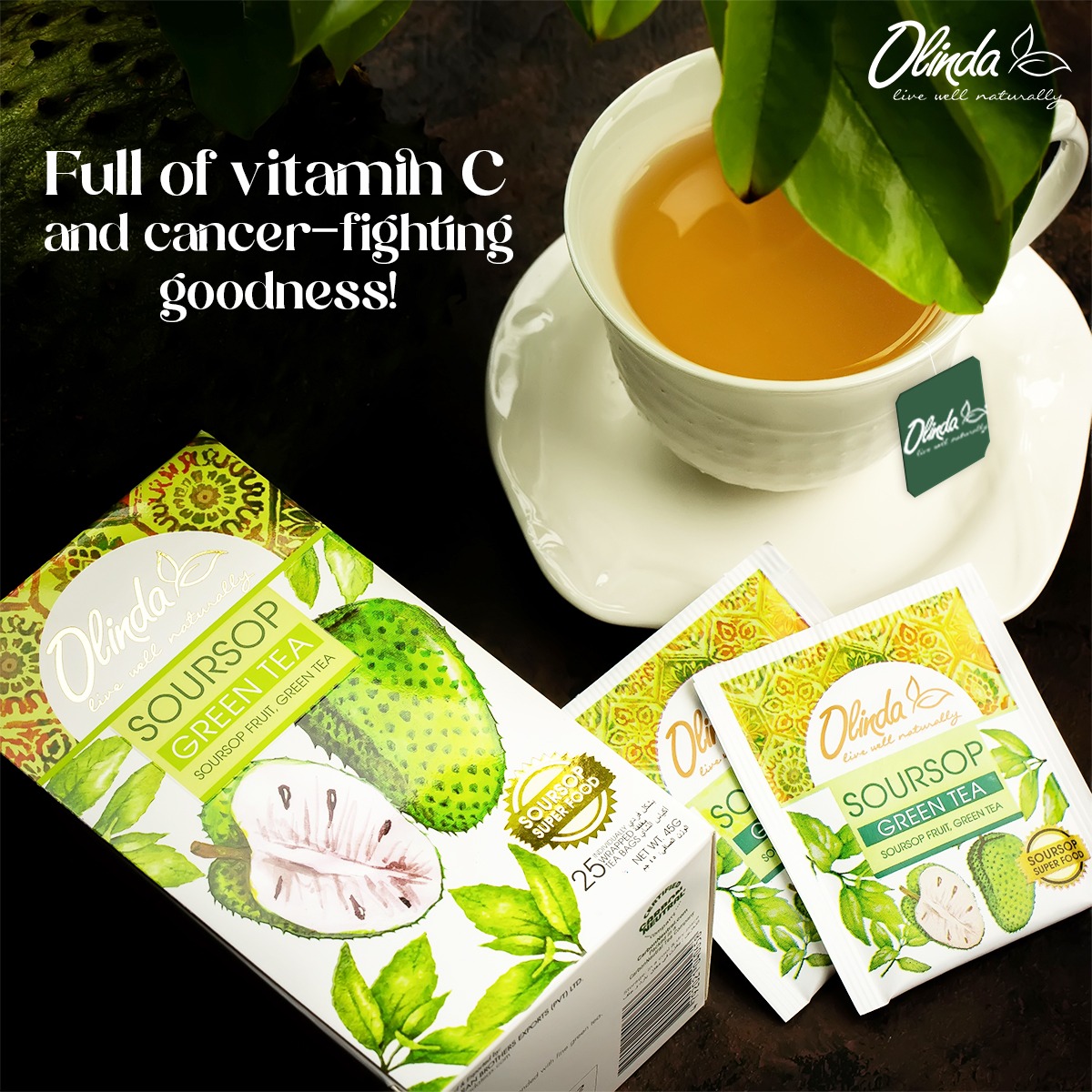 GccOlinda's tweet image. Boost your immunity and fight cancer the natural way with Olinda Soursop tea! 
Shop Now : olindateas.com/products/sours…
now available at Lulu markets!

#OlindaSoursopTea #NaturalImmunityBoost #CancerPrevention #cancerfight #HealthyLiving #tea #healthandwellness #livewellnaturally