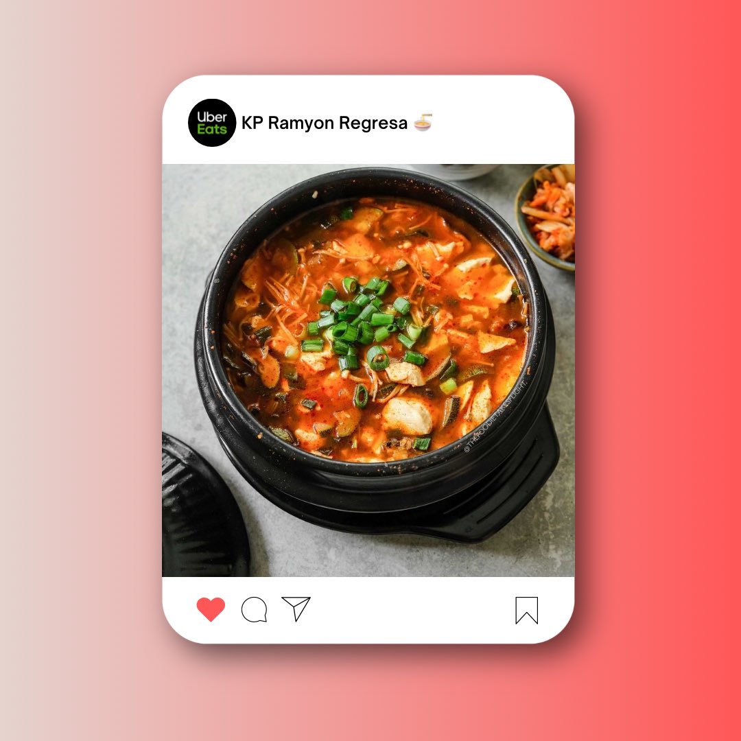 🤭 Regresamos a la plataforma de @UberEats_mex, no te pierdas de tus platillos Coreanos favoritos y las mejores bebidas. 🍜🍚🧋