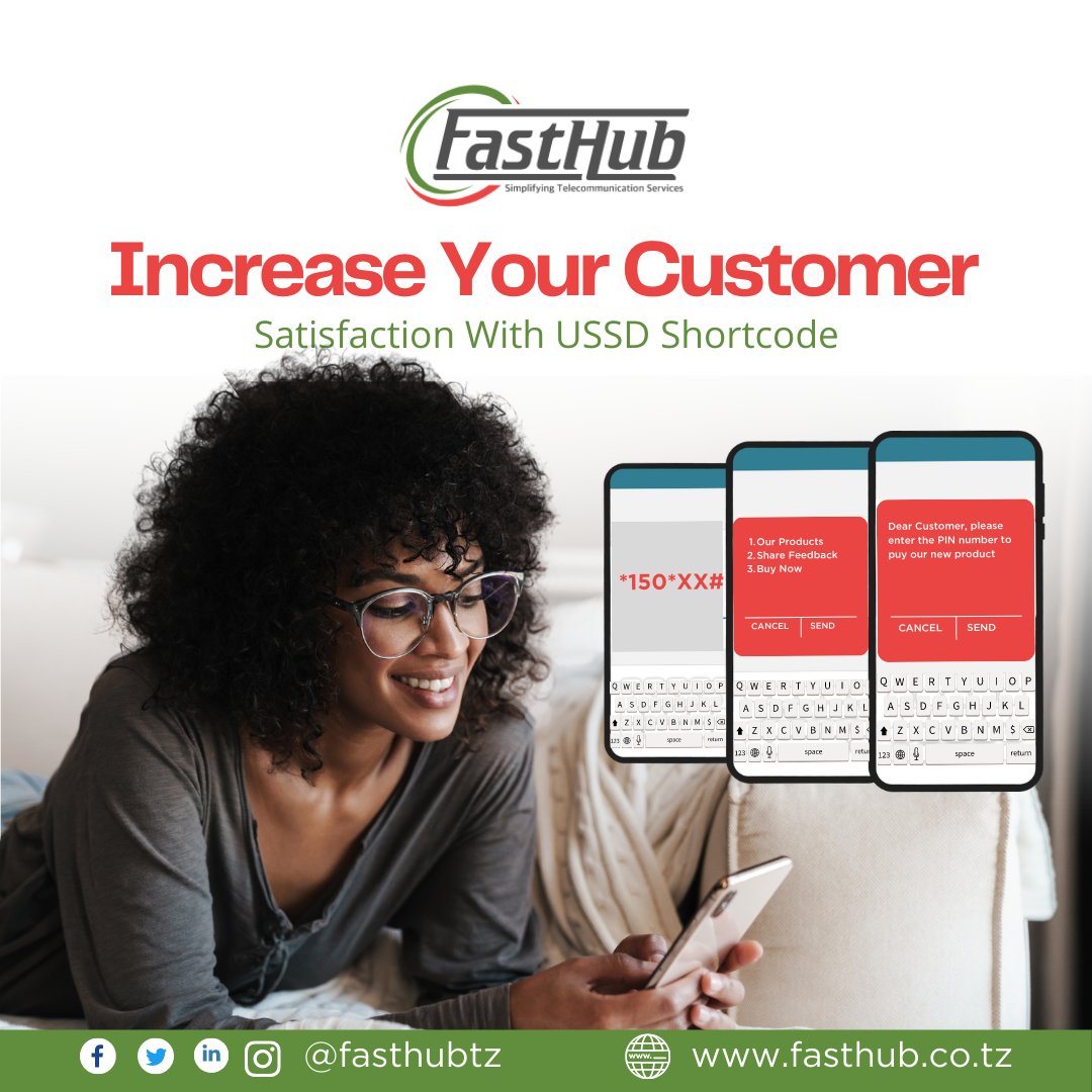 fasthubtz's tweet photo. Get your business on the fast track to success with #USSDShortcode for #businesses! Keep your customers engaged, reduce payment processing times & increase customer satisfaction! #FastHubSolutions https://t.co/LrElHurKgY