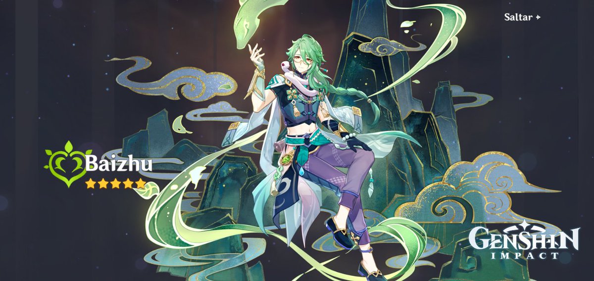 Hacía mucho que no me emocionaba tanto un personaje de GI. Kaveh 🤩

#GenshinImpact #Gensinimpactmexico #Kaveh #Baizhu