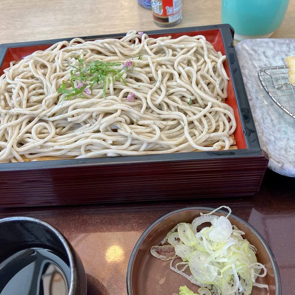 nori_358's tweet photo. しそ蕎麦🍃 https://t.co/YXNcjYQXIa https://t.co/JXpw0WoUOo