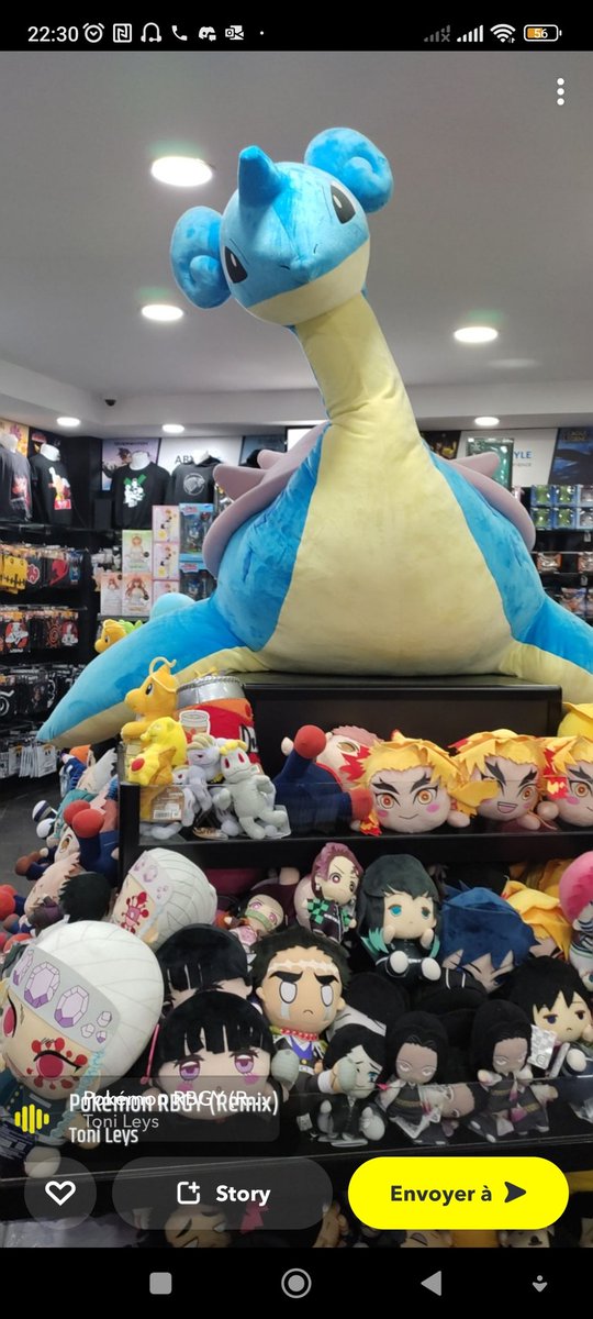 Zelljio's tweet photo. Toujours à la même place ce bon vieux Lokhlass même si Pikachu endormi a disparu 😮 #Pokemon #Nostalgique https://t.co/kiJdmu9Mo9