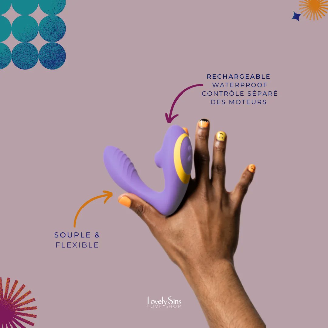 NEW   le REVERB de ROMP ™, c'est le mix parfait entre stimulation externe et interne, en mode mains-libres. 

buff.ly/3NpZRoZ 
 #handsfree #orgasm #gspot #clitoris #dickclit #lovelysins #namur
