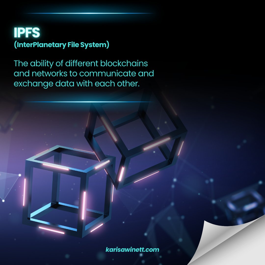 IPFS allows for the storage and sharing of files in a decentralized manner, with no reliance on a central server.🔒👥 This means greater security, faster load times, and more control over data.💻#PFS #DecentralizedFileStorage #FutureOfData 🌕🔥