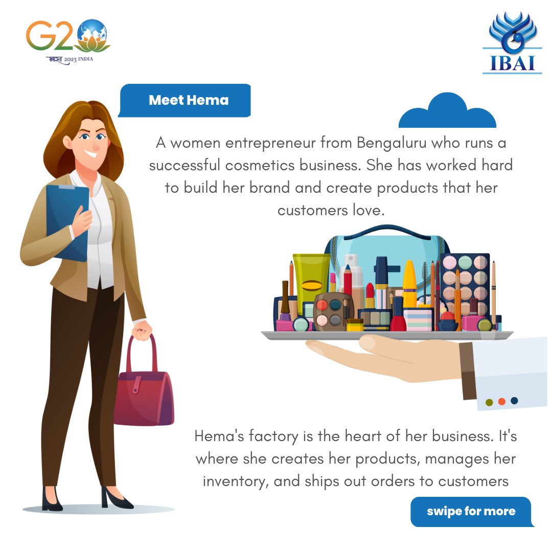 ibai_in's tweet photo. Story of #entrepreNaari 
&amp; how #insurancebrokers advise helped her convert her passion into successful business. 

#ibai #irdai #brokerhaitohbharosahai https://t.co/DkFENvODlG